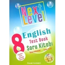 Palme 8. Sınıf Englısh Next Level Test Book Soru Kitabı