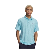 A1378677-428 Under Armour Ua Playoff 3.0 Printed Polo Erkek T-shirt Mavi A1378677-428