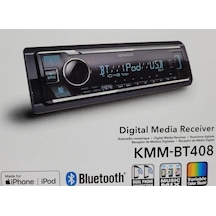 Kenwood Kmm-bt408 Bluetooth Usb 3 Anfi Çıkışlı Oto Teyp-77038