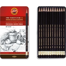 Koh-ı Noor Set Of Gaphite Pencils 1902 12 Çok Renkli