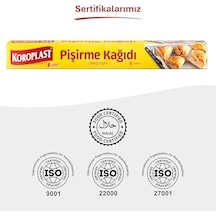 Pişirme Kağıdı 8 Mt, Helal Sertifikalı Ve Bpa İçermez 37cm X 8mt, Fırında Tavuk, Et, Tatlı, Börek Pişirmek İçin Uygun, 220 C Yüksek Dayanıklı Fırın Pişirme Kağıdı, Yapışmaz Ve Yanmaz