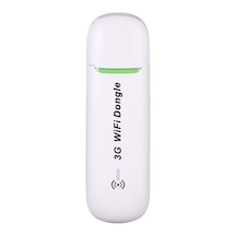 Mini Usb 3g Wifi Erişim Noktası 3g Mobil Yönlendirici Mobil Wifi Usb Dongle Kablosuz Wcdma Modemler Sım Kart Yuvası İle Beyaz