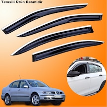 Seat Toledo Mügen Cam Rüzgarlığı Abs Krom Nikelajlı Cam Rüzgarlığı 1999-2005 Arası 4 Lü Set