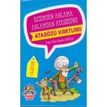 Resimden Atasözüne- Atasözünden Soruya Atasözü Kartları