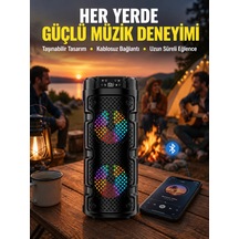 Çift Sürücülü Taşınabilir Kablosuz Hoparlör Yeni Nesil Najmaddin