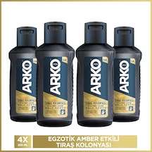 Arko Men Gold Power Tıraş Kolonyası 4 x 255 ML