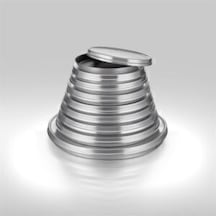 Alüminyum Kapaklı Pizza Tava