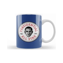 Barack Obama Presidential All Star Converse Logo Kupa Bardak Porselen Karışık