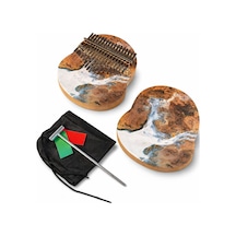 17 Tuşlu Grafit Desenli Kalimba Lake