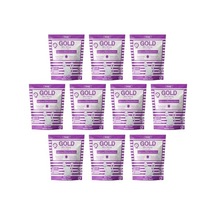 Gold Ultra Silika Kristal Kedi Kumu - 10 Aylık Ekonomik Set 10 X 3,8l