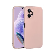 Zore Redmi Note 12 4g Kılıf Nvth Premier Silikon Kapak - Rose Gold