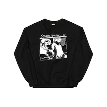 Tarzsokak Sonic Youth Sweatshirt Siyah