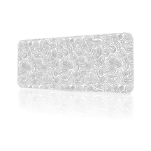 Desenli Yuvarlak Mousepad - Mouse Pad - Fare Altlığı