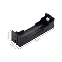 18650 Tekli Pil Yuvası Pcb Montajlı(LityumLi-Ion)