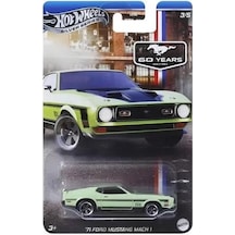 Hot Wheels Siver Series Ford Mustang 60 Years Anniversary '71 Ford Mustang Mach 1 Jby52 Çok Renkli