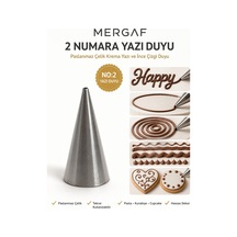 Krema Duyu Ve Pasta Süsleme Ucu, Doğum Günü Pasta Yazı Yazma Duyu 2 Adet Şanti Torbası No: 2