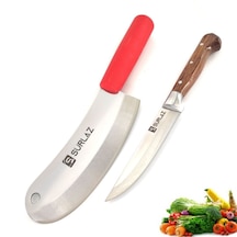 Sürlaz Mutfak Bıçak Seti Sürmene Meyve Bıçağı Salata Bıçağı Zırh