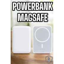 Magsafe Kablosuz Batarya Yüksek Performanslı Manyetik Tasarım Hızlı Şarj Çok Renkli 06578834