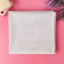 Soft Fly Ayak Havlusu - Açık Gri - 50x70 Cm Renkli