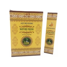 2 Adet Ayurvedic Nature Fresh Aromalı Tütsü Çubuğu Aromatic Incense Sticks, Ev, Meditasyon Ve Rahatlama İçin