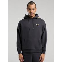 Everlast Ever Classics Comfort Füme Kapüşon Baskılı Erkek Sweatshirt Füme