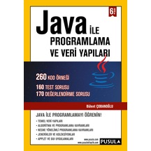 Pusula Yayıncılık Java İle Programlama Ve Veri Yapıları ( 6.Baskı )