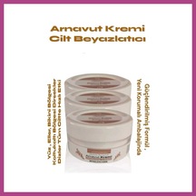 Gees Global Whitening Cream Arnavut Kremi ,aklık, Beyazlatıcı Krem 100 Ml X 3 Adet Gbzs 10154232