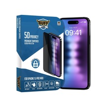 Ayrex İphone 15 Pro Max İle Uyumlu 5d Privacy Hayalet Ekran Koruyucu