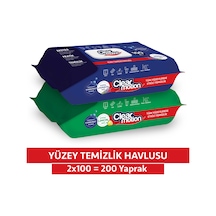 Clearmotion Yüzey Temizlik Havlusu (2x100) 200 Yaprak