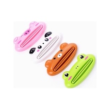 Kahverengi Banyo Ev Tüp Sıkacağı Kolay Karikatür Diş Macunu Dispenseri Haddeleme Tutucu 1 Adet