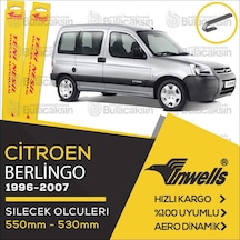 Citroen Berlingo Muz Silecek Takımı 1996-2007 İnwells