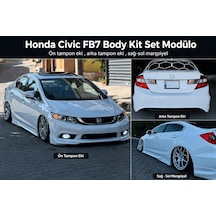 Fb7 Body Kit Set - Honda Civic Fb7 Body Kit Set - Ön Tampon Eki / Arka Tampon Eki / Sağ-sol Marşpiyel
