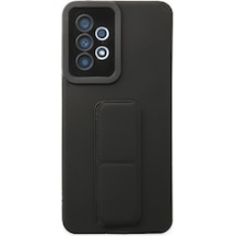 Galaxy A33 5g Kılıf Mega Standlı Silikon - Siyah
