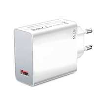 Tonex 67w Usb Girişli Turbo Şarj Adaptörü Başlık Beyaz
