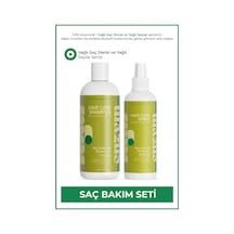Enzym Cosmetics Yağlı Saç Derisi Ve Yağlı Saçlara Özel Yağlanma Karşıtı Saç Bakım Spreyi 200 ML + Şampuan 400 ML