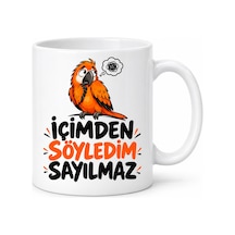 Bezos İç Ses Yayını Tasarımlı Porselen Kupa - Model 923 Nhr