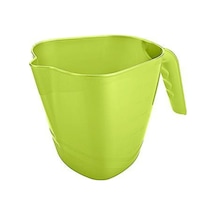 Tuvalet Banyo Su Maşrapası Su Kabı Tutma Saplı Plastik 1200ml Beyaz - 83074157 Beyaz