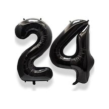 Beysüs Siyah 24 Rakam Folyo Balon Siyah