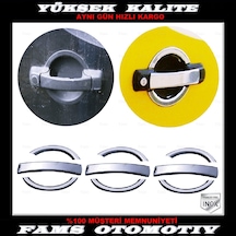 Famsotomotiv Fiat Doblo Krom Kapı Kolu 3 Kapı 2000-2010 P. Çelik