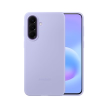 Galaxy A57 Silikon Kılıf - Eflatun Çok Renkli