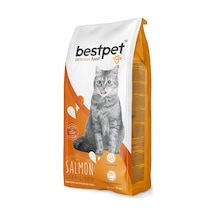 Bestpet Yetişkin, Kısırlaştırılmış Kediler İçin Somonlu Kuru Mama 15 Kg