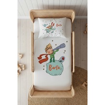 %100 Pamuk Saten İsme Özel İsimli 100x200 Tek Kişilik Lastikli Çarşaf Seti Küçük Prens Beyaz %100 Pamuk Saten İsme Özel İsimli 100x200 Tek Kişilik Lastikli Çarşaf Seti Küçük Prens Beyaz
