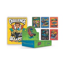 Gıpta Hot Wheels Bloknot 48'li Standlı Spiralli Karton Kapak A7 40 Yaprak