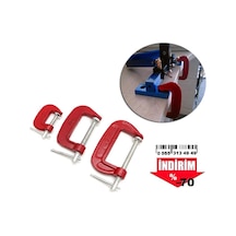 Çelik Demir Işkence Mengene 3 Boy 10 MM 8 MM 5 MM 3 Lü Set Takım