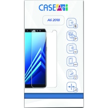 Samsung A6 2018 ile Uyumlu Temperli Kırılmaz Cam Ekran Koruyucu
