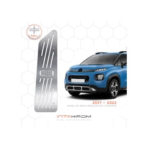 intakrom Citroen C3 Aircross Krom Ayak Dinlendirme Pedalı 2017 - 2022