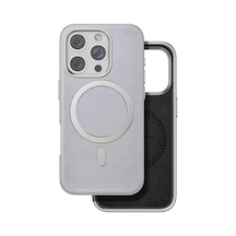 Venco Apple İphone 16 Pro Puskas Magsafe Kapak - Titan Gri