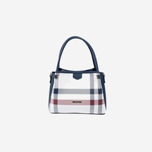 Kadın Silver & Polo Sp1254-mk3 Sılver Polo El Çantası Beyaz-lacivert Beyaz - Lacivert