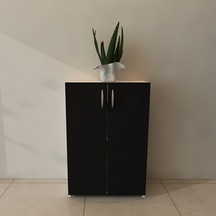 Moonlife Turna 4 Raflı Ayakkabılık Siyah