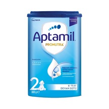 Aptamil Pronutra Devam Sütü No:2 800 G - Prebiyotik Zengini Formül 3'li Ekonomik Paket - 3 Adet Tarı